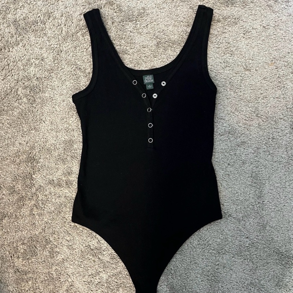 Wild Fable Black Bodysuit